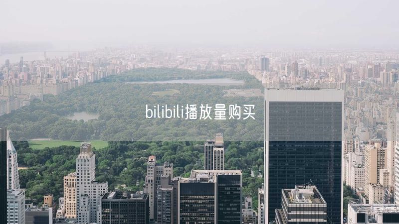 bilibili播放量购买