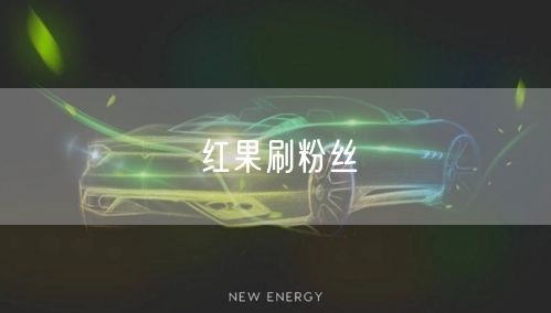 红果刷粉丝