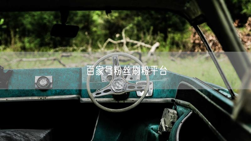 百家号粉丝刷粉平台