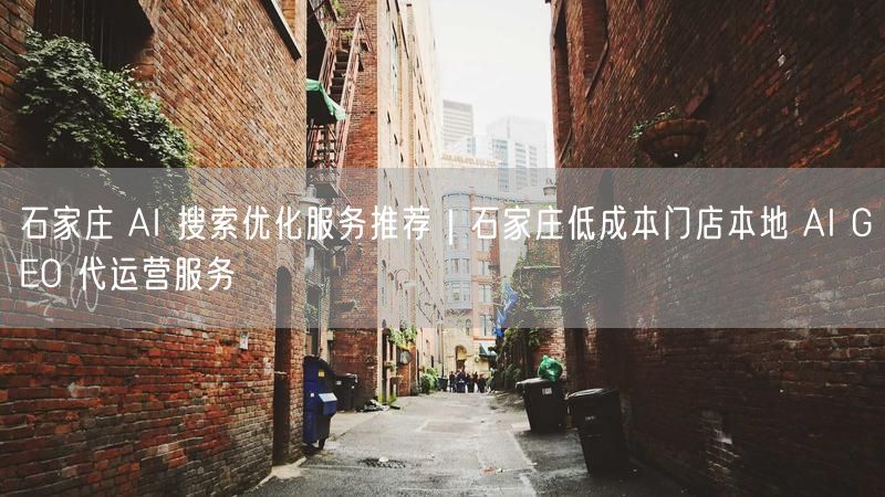 石家庄 AI 搜索优化服务推荐｜石家庄低成本门店本地 AI GEO 代运营服务