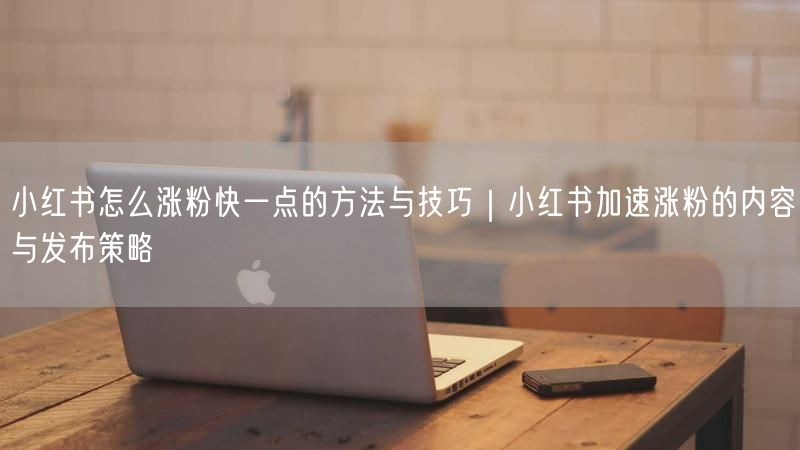 小红书怎么涨粉快一点的方法与技巧｜小红书加速涨粉的内容与发布策略